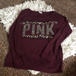 VS Pink sequin long sleeve